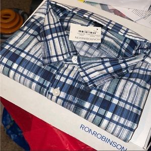 John Varvatos Button Down NWT